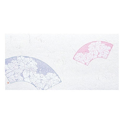 ヤマコー 雲竜和紙　薄色四季紙　紫陽花 100枚入 65868 1パック（ご注文単位1パック）【直送品】