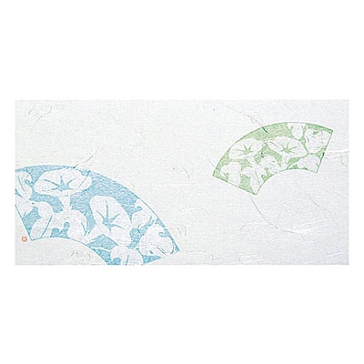 ヤマコー 雲竜和紙　薄色四季紙　朝顔 100枚入 65869 1パック（ご注文単位1パック）【直送品】