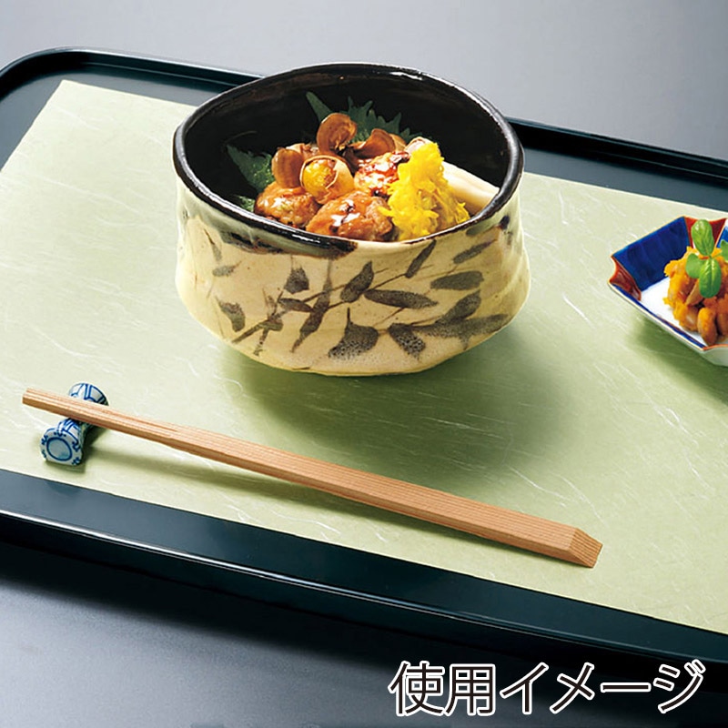 ヤマコー 尺3 雲竜懐石まっと 緑色 100枚入 66411 1パック(ご注文単位1パック)【直送品】