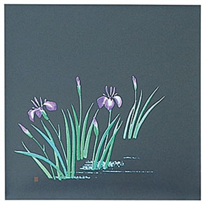 ヤマコー 四季クリアシート 菖蒲 200枚入 66418 1パック(ご注文単位1パック)【直送品】