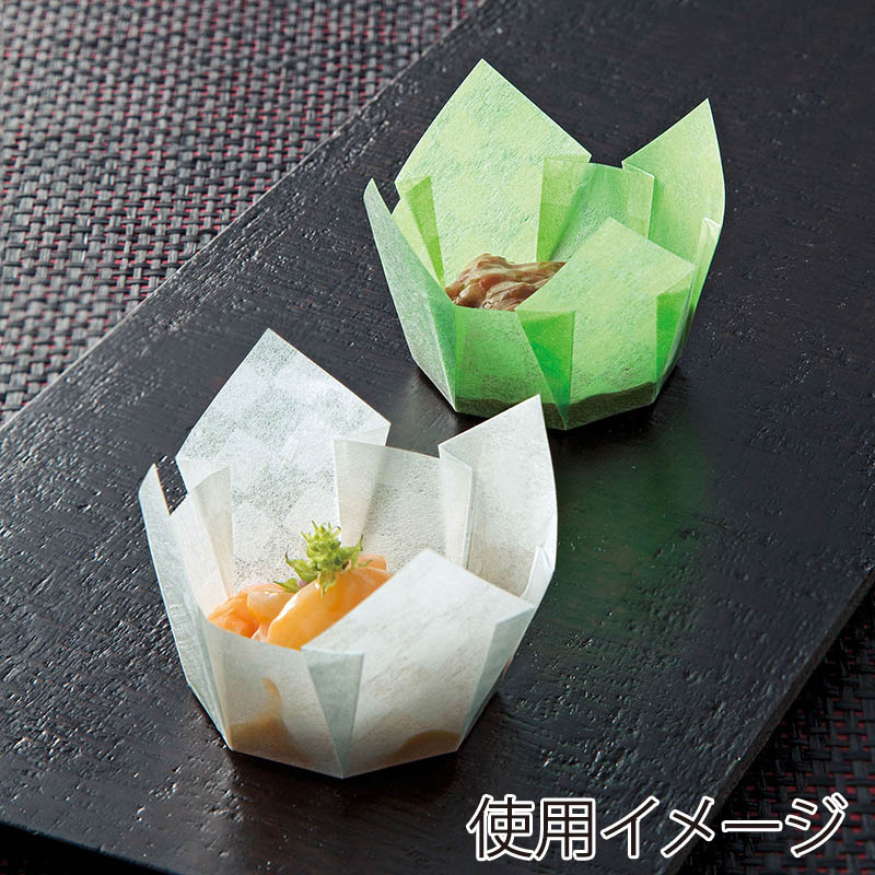 ヤマコー OP市松珍味入 小B 白色 200枚入 66658 1箱(ご注文単位1箱)【直送品】