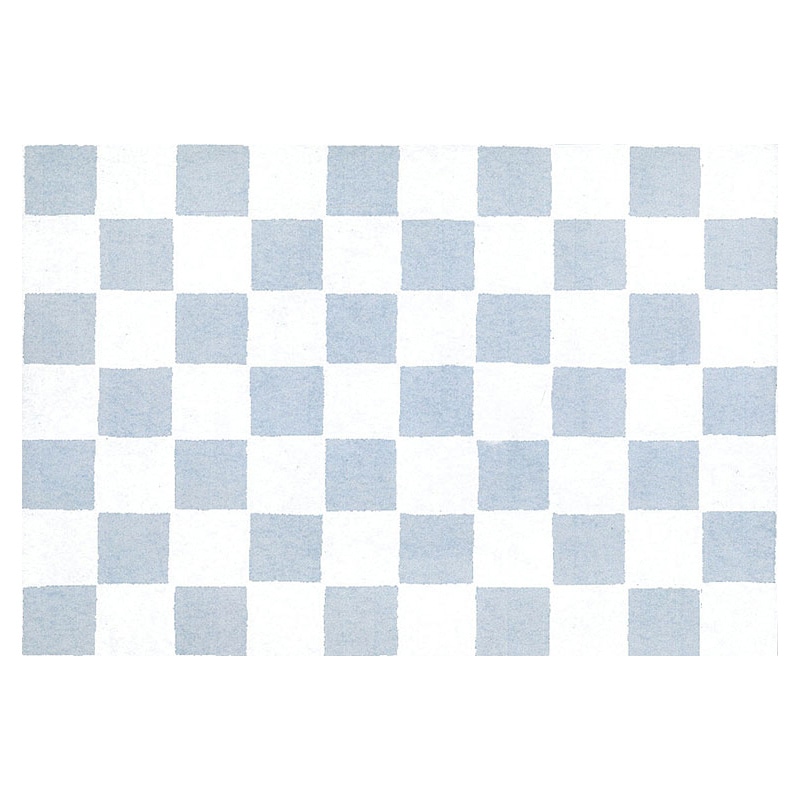 ヤマコー 尺3 市松四季彩まっと あい色 100枚入 66691 1パック(ご注文単位1パック)【直送品】