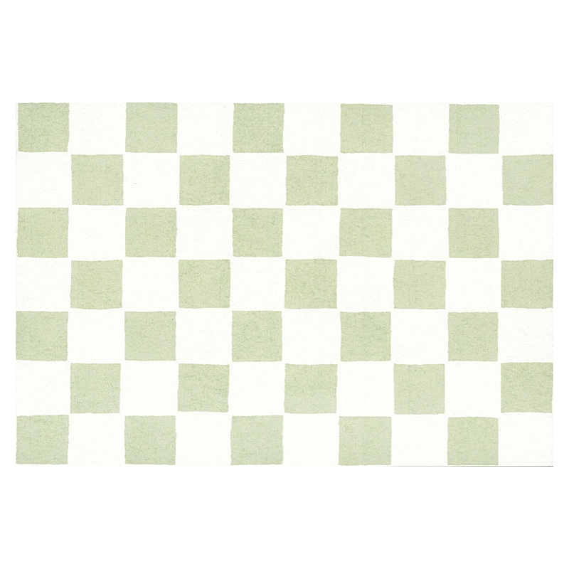 ヤマコー 尺3 市松四季彩まっと まっちゃ色 100枚入 66692 1パック(ご注文単位1パック)【直送品】