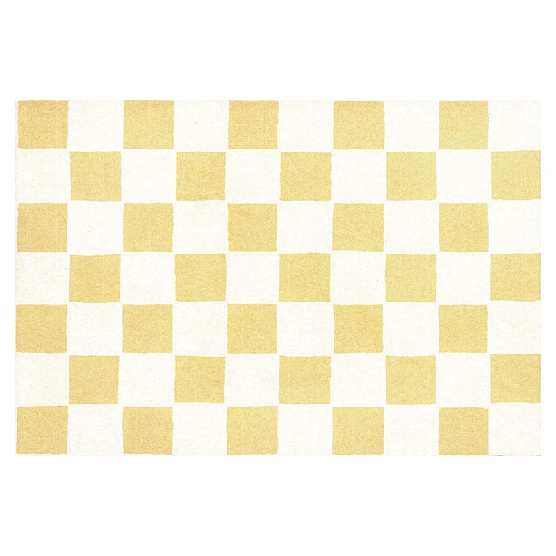 ヤマコー 尺3 市松四季彩まっと からし色 100枚入 66693 1パック(ご注文単位1パック)【直送品】