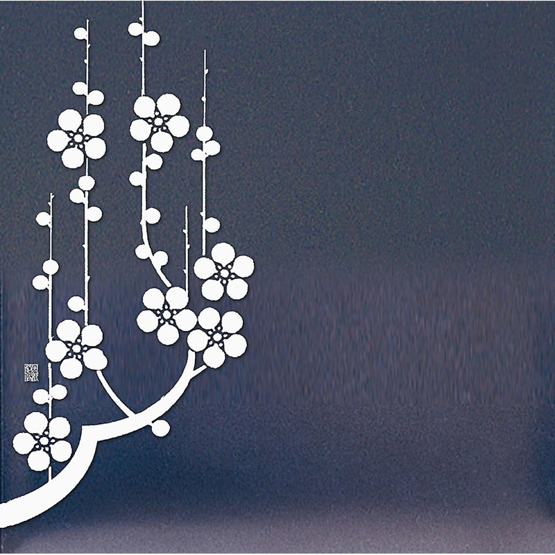 ヤマコー 白い風景クリアシート 梅 200枚入 66738 1パック(ご注文単位1パック)【直送品】