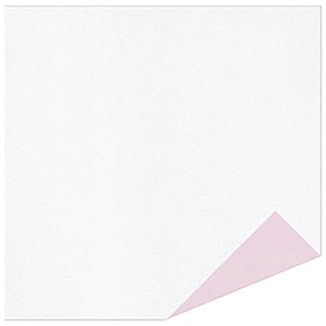 ヤマコー 耐油おもてな紙　ミニ　桃色　100枚入  66746 1パック（ご注文単位1パック）【直送品】