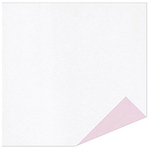 ヤマコー 耐油おもてな紙　4寸　桃色　100枚入  66751 1パック（ご注文単位1パック）【直送品】