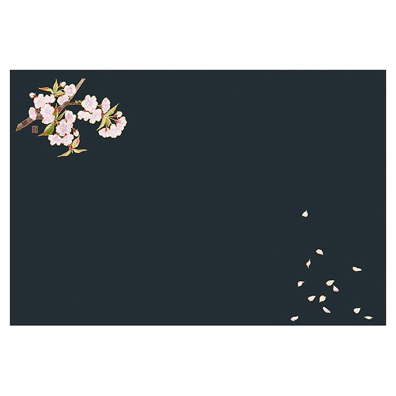 ヤマコー 尺3　抗菌四季彩まっと　幽玄の華　桜　50枚入  66767 1パック（ご注文単位1パック）【直送品】