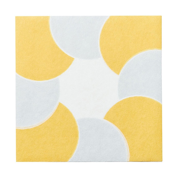 ヤマコー 濡れ透かしおわん掛紙　日月 100枚入 66788 1パック（ご注文単位1パック）【直送品】