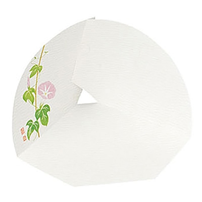 ヤマコー 四季の珍味屏風　朝顔 100枚入 66801 1パック（ご注文単位1パック）【直送品】