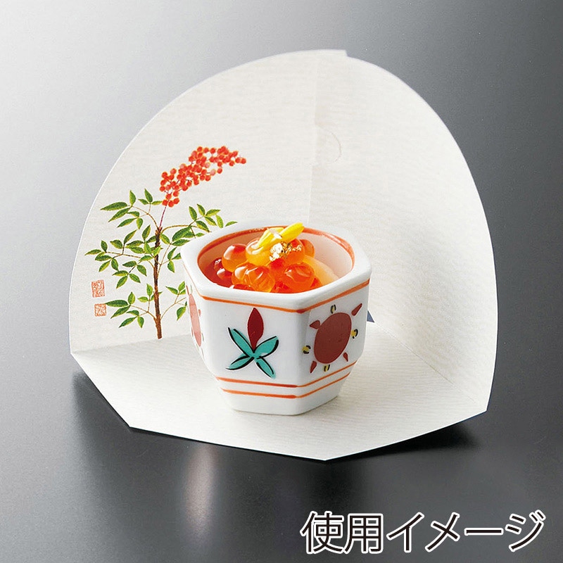 ヤマコー 四季の珍味屏風 南天 100枚入 66805 1パック(ご注文単位1パック)【直送品】