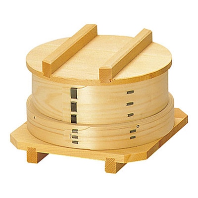 ヤマコー 檜　ワッパセイロセットB　W-15B  76001 1セット（ご注文単位1セット）【直送品】