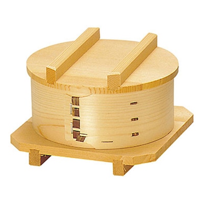 ヤマコー 檜　ワッパセイロセットA　W-15A  76002 1セット（ご注文単位1セット）【直送品】