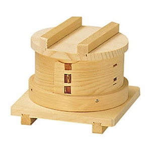 ヤマコー 檜　ワッパセイロセットB　W-9B  76006 1セット（ご注文単位1セット）【直送品】