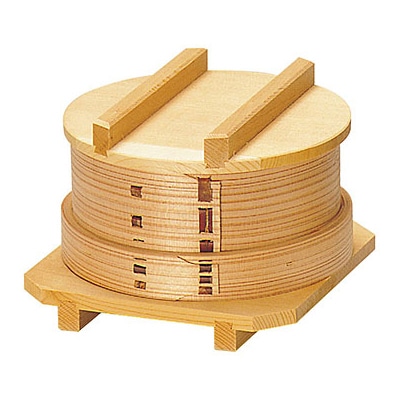 ヤマコー 杉　ワッパセイロセットB　WS-15B  76011 1セット（ご注文単位1セット）【直送品】