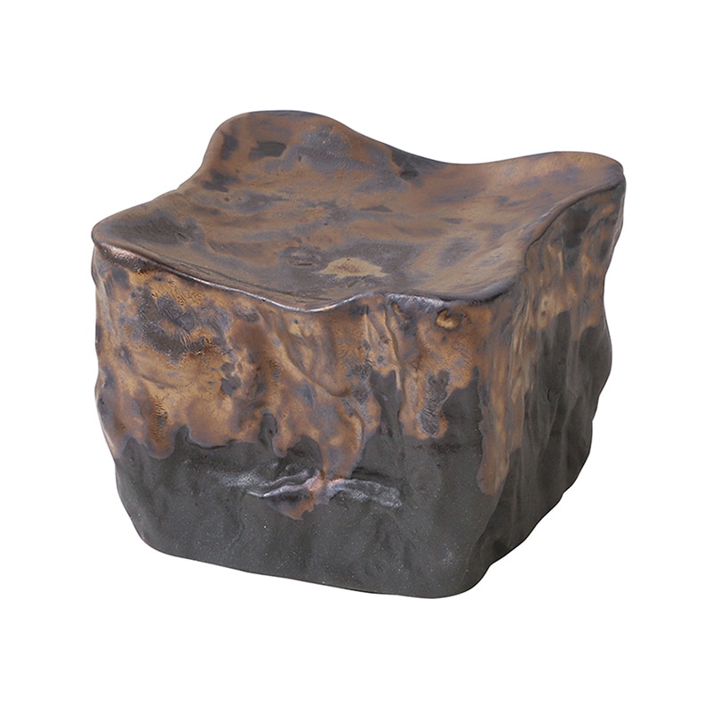 ヤマコー 岩石　キューブ マンガンゴールド 78548 1個（ご注文単位1個）【直送品】