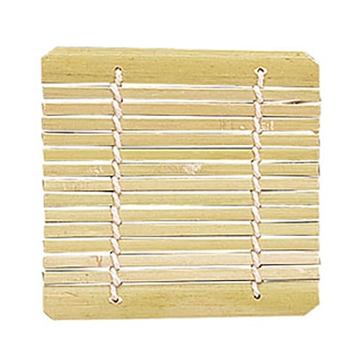 ヤマコー ミニセイロ用　竹ス 8.2×8.2 79002 1個（ご注文単位1個）【直送品】