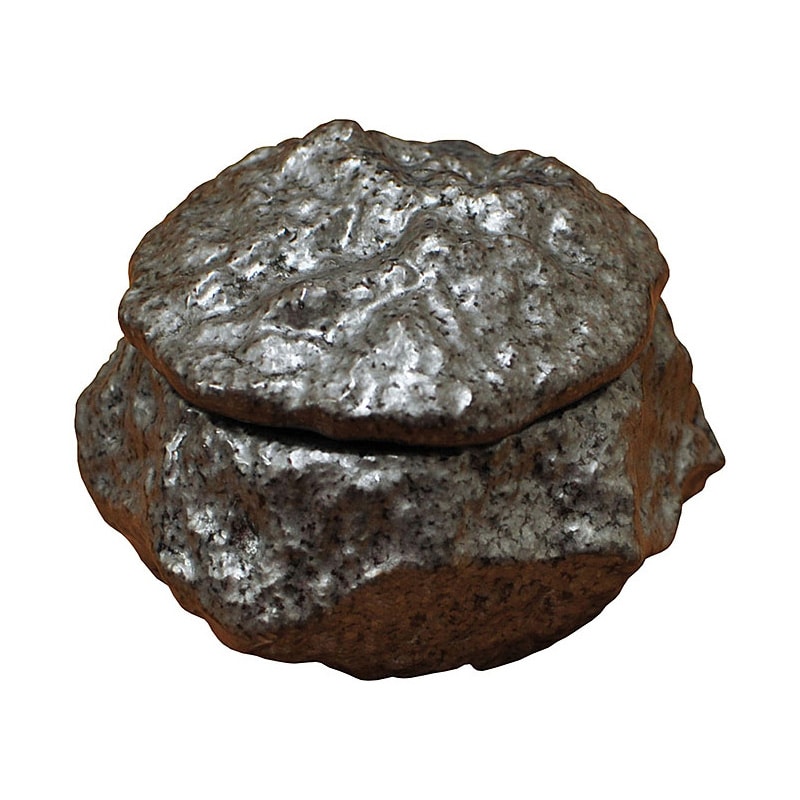 ヤマコー 岩石薬味入れ フタ付き黒 79406 1個(ご注文単位1個)【直送品】