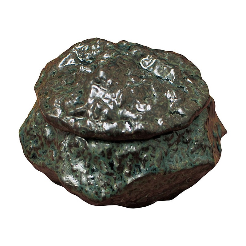 ヤマコー 岩石薬味入れ フタ付き青 79409 1個(ご注文単位1個)【直送品】