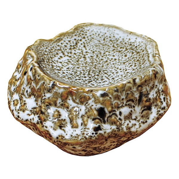 ヤマコー 岩石 一品皿 ゆず白 79411 1個(ご注文単位1個)【直送品】