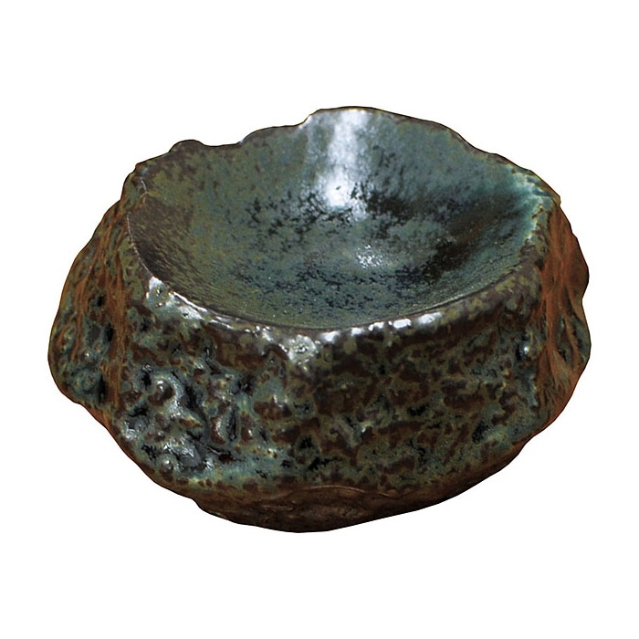 ヤマコー 岩石 一品皿 青 79413 1個(ご注文単位1個)【直送品】