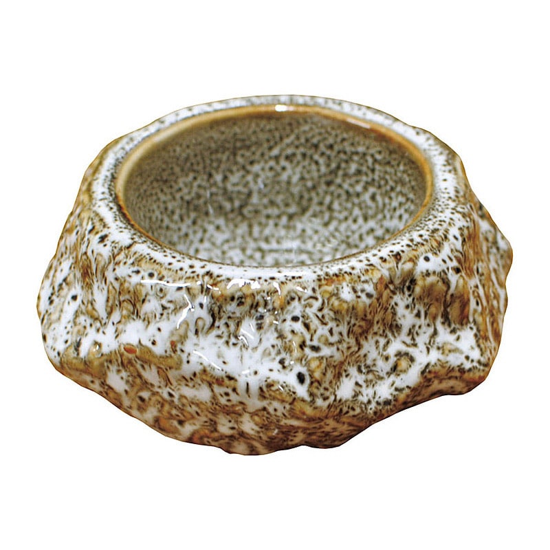 ヤマコー 岩石薬味入れ フタなしゆず白 79447 1個(ご注文単位1個)【直送品】