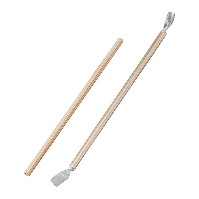 ヤマコー 森のストロー 100本入 83389 1パック(ご注文単位1パック)【直送品】