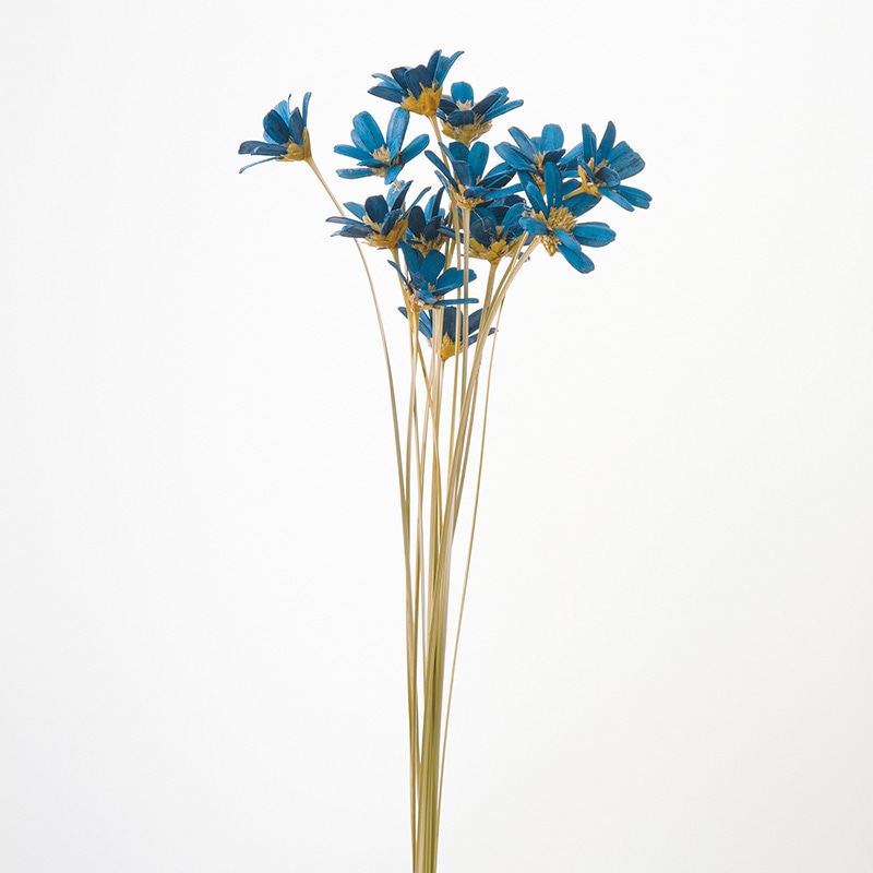 大地農園 ハンドメイドフラワー プチフラワー 32140-600 ブルー 1束(ご注文単位1束)【直送品】