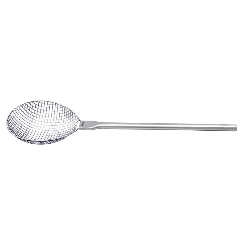 レーベン販売 ののじ 18-8 調理用丸型すくいカゴ 粗 M KGA-003M 1個(ご注文単位1個)【直送品】