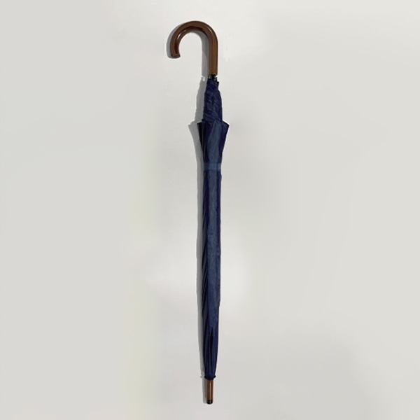 星野商店 紳士長傘 70BJ 無地 ショート ネイビー H-713 1本（ご注文単位40本）【直送品】