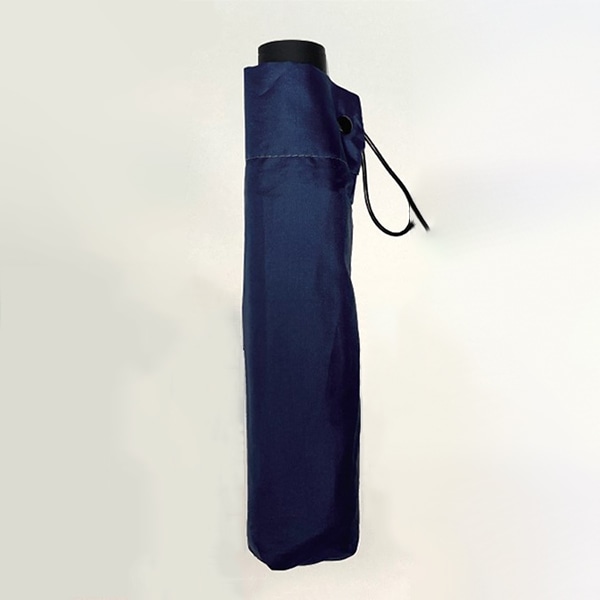 星野商店 紳士折り畳み傘 60×8K 軽量 耐風ミニ無地 ネイビー H-115 1本（ご注文単位48本）【直送品】