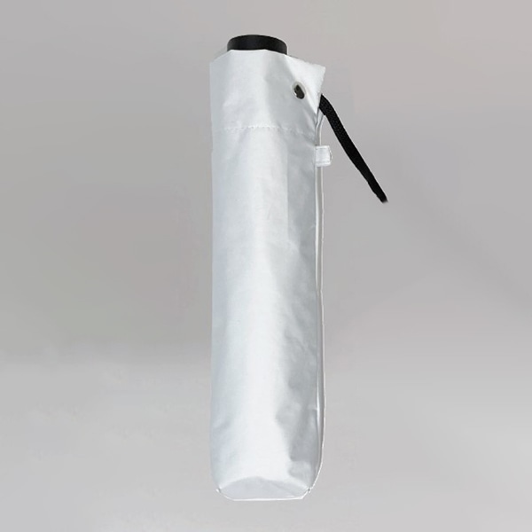 星野商店 晴雨兼用傘 60×6K らくらくHOOK ミニ無地 UV×遮光 ホワイト H-761 1本（ご注文単位48本）【直送品】