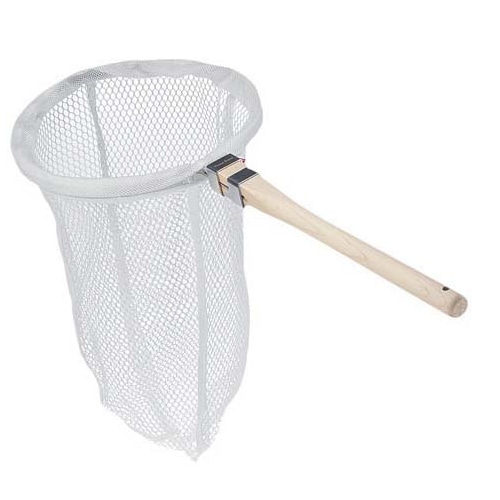 新越金網 TS 木柄 ポリエステル 替網式 讃岐たも 大 36cm 30582 1個(ご注文単位1個)【直送品】