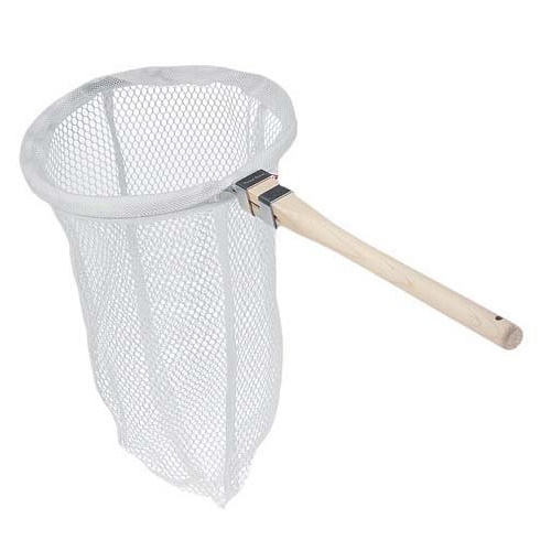 新越金網 TS 木柄 ポリエステル 替網式 讃岐たも 中 30cm 30583 1個(ご注文単位1個)【直送品】