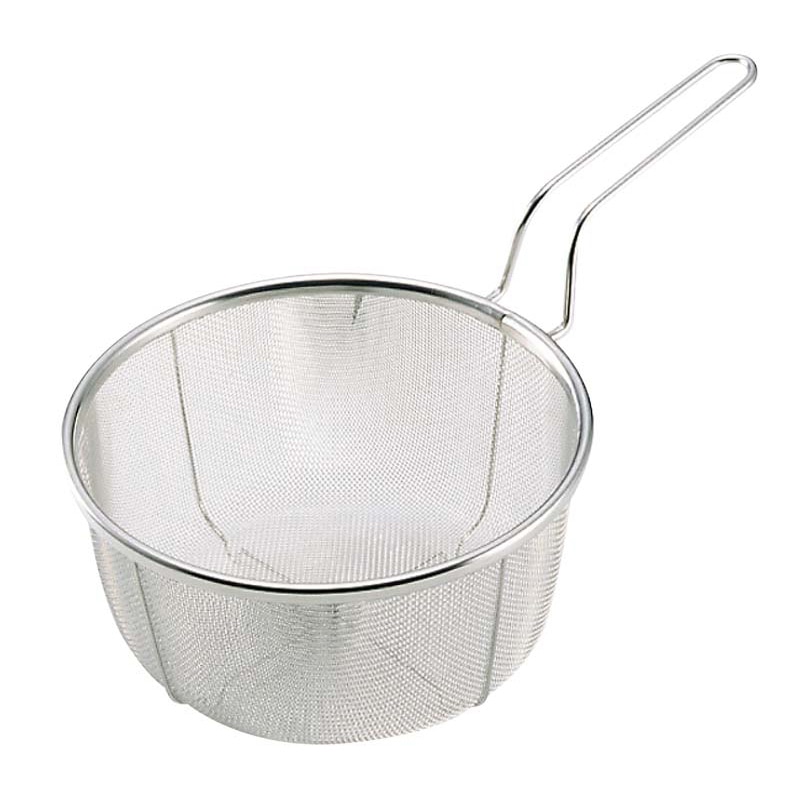 新越金網 18-8 ボイルバスケット 24cm 31125 1個(ご注文単位1個)【直送品】