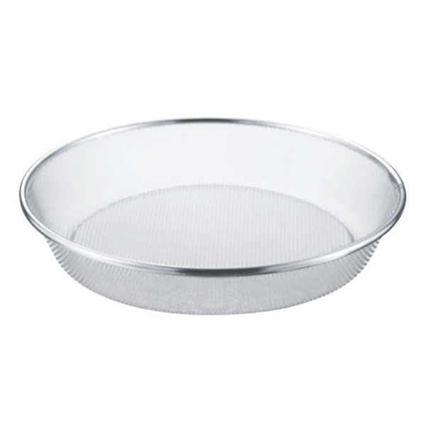 新越金網 TS　18-8　頑丈なザル　浅型 19cm　31329  1個（ご注文単位1個）【直送品】