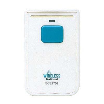 小電力型 ワイヤレスコール カード発信器 ECE1702P 1個(ご注文単位1個)【直送品】