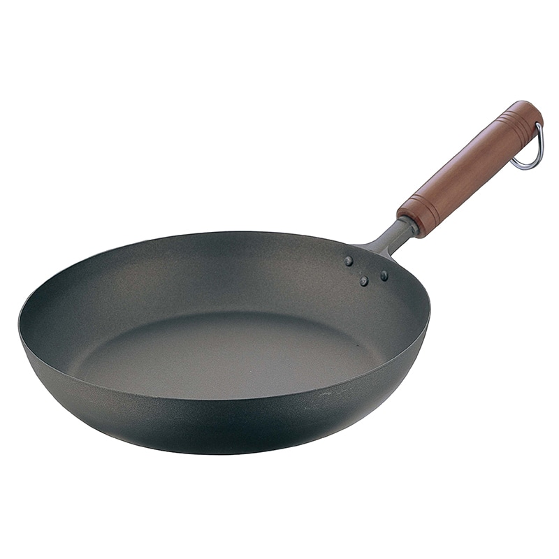 純チタン　木柄　フライパン　26cm   1個（ご注文単位1個）【直送品】