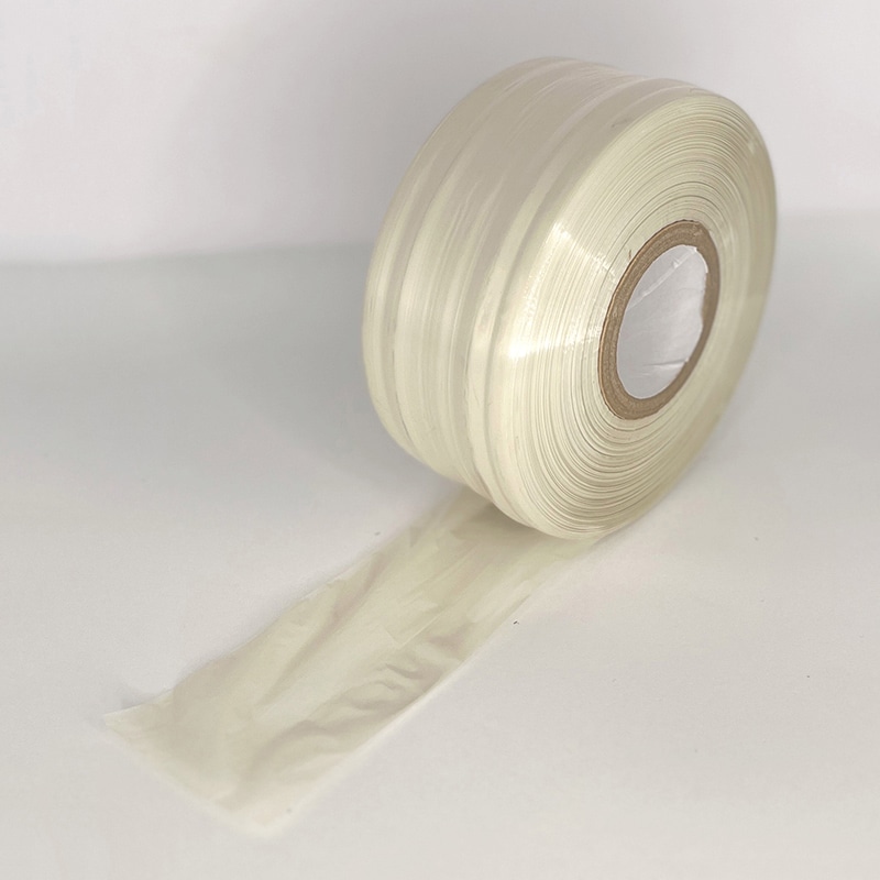 宮島化学工業 Smart PEレコード巻テープ 50mm×500m グレージュ ES464 1巻(ご注文単位30巻)【直送品】