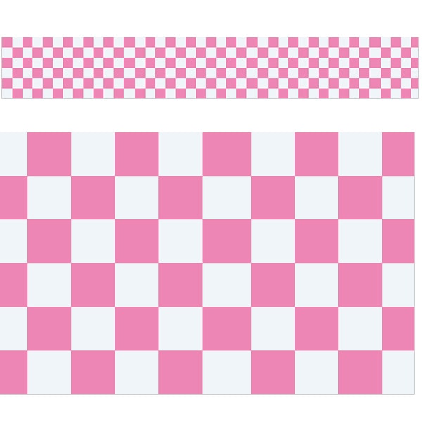 アルファ ビニール幕 45cm×50m 市松 ピンク PC7-0050 1本(ご注文単位1本)【直送品】