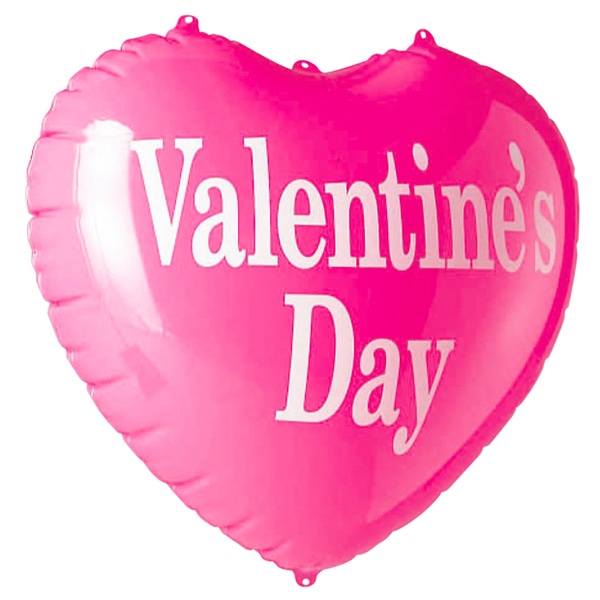 アルファ ハート型ビニール風船 バレンタイン PH7-0035 1個(ご注文単位2個)【直送品】