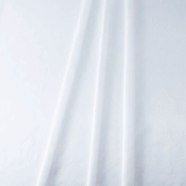 アルファ サテン生地 90×200cm ホワイト TE8-9045W 1枚(ご注文単位1枚)【直送品】