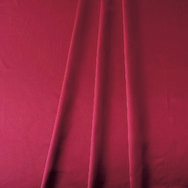 アルファ サテン生地 90×200cm ワイン TE8-9045WI 1枚(ご注文単位1枚)【直送品】
