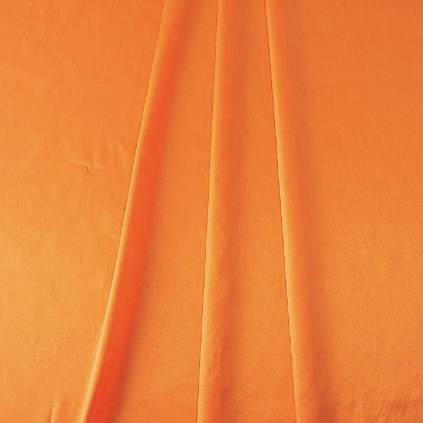 アルファ サテン生地 90×200cm オレンジ TE8-9045OR 1枚(ご注文単位1枚)【直送品】