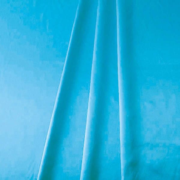 アルファ サテン生地 90×200cm ブルー TE8-9045BU 1枚（ご注文単位1枚）【直送品】