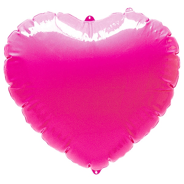 アルファ ハート型ビニール風船 無地 ピンク PH8-0129P 1個（ご注文単位2個）【直送品】