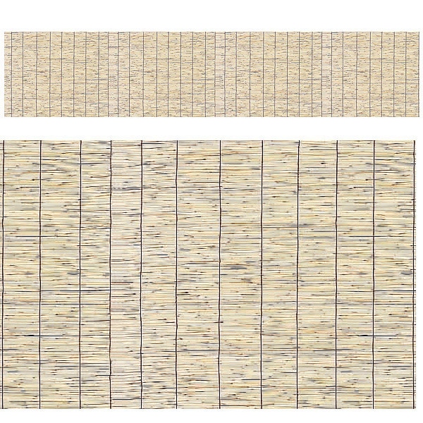 アルファ ビニール幕 60cm×50m スダレ 写真 PA8-0487 1本（ご注文単位1本）【直送品】