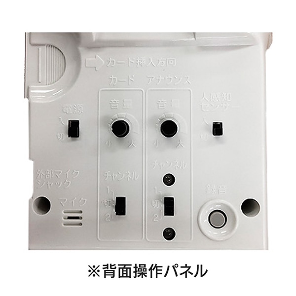 アルファ 音声POP 呼び込み君 ビューサインMINIプレート無し KZ8-0039 1台(ご注文単位1台)【直送品】