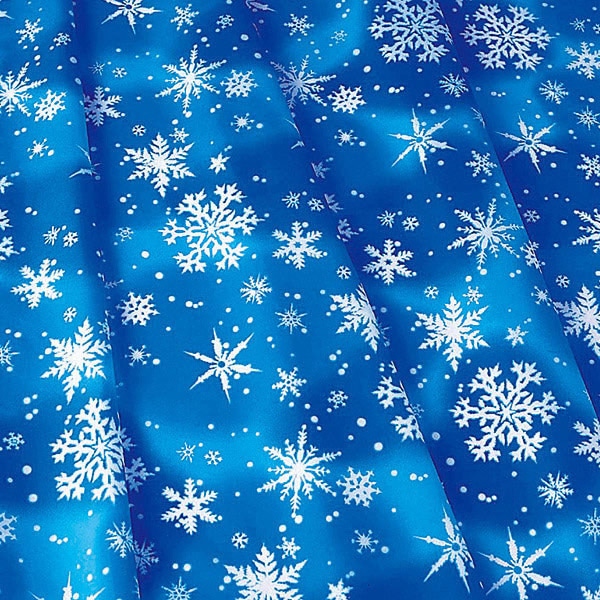 アルファ 雪の結晶シート 90×200cm TE5-9017 1枚（ご注文単位1枚）【直送品】