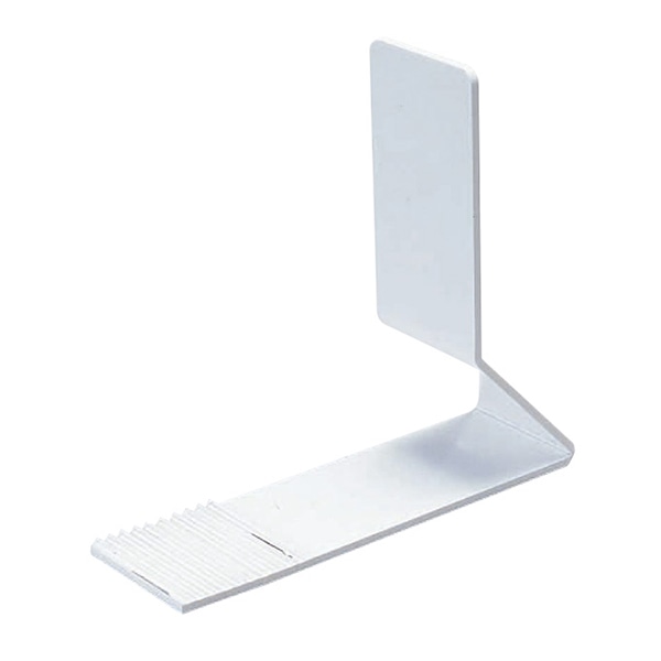 アルファ 商品掲示器具 L型ストッパー 大 RD8-0083L 1個(ご注文単位10個)【直送品】